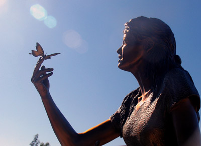 Merrian Carver bronze - picture courtesy of Ken Carver