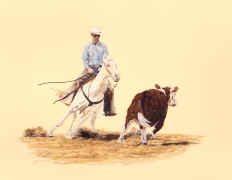 Cavaliers Lad ridden by Ken Chrisman